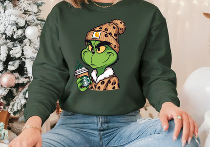 Boujee Grinch Crewneck