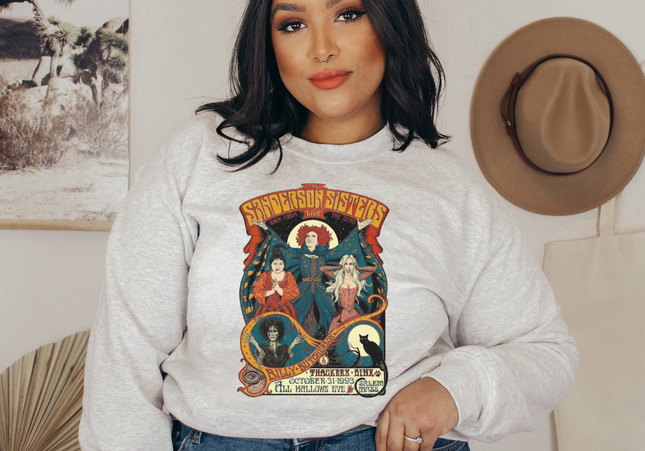 Sanderson Sisters Vintage Crewneck