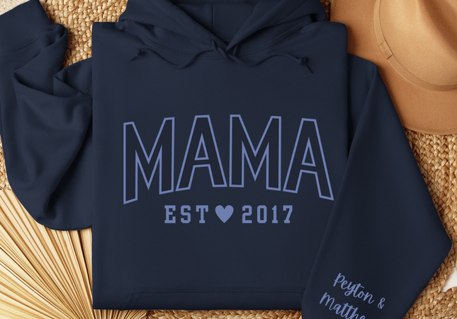 Mama Custom Varsity Sweater