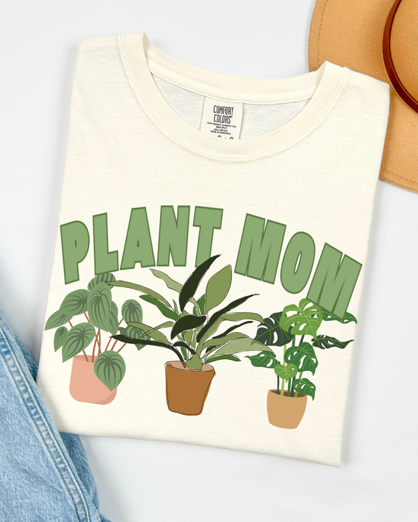 Plant Mom | Comfort Colors TShirt Ivory