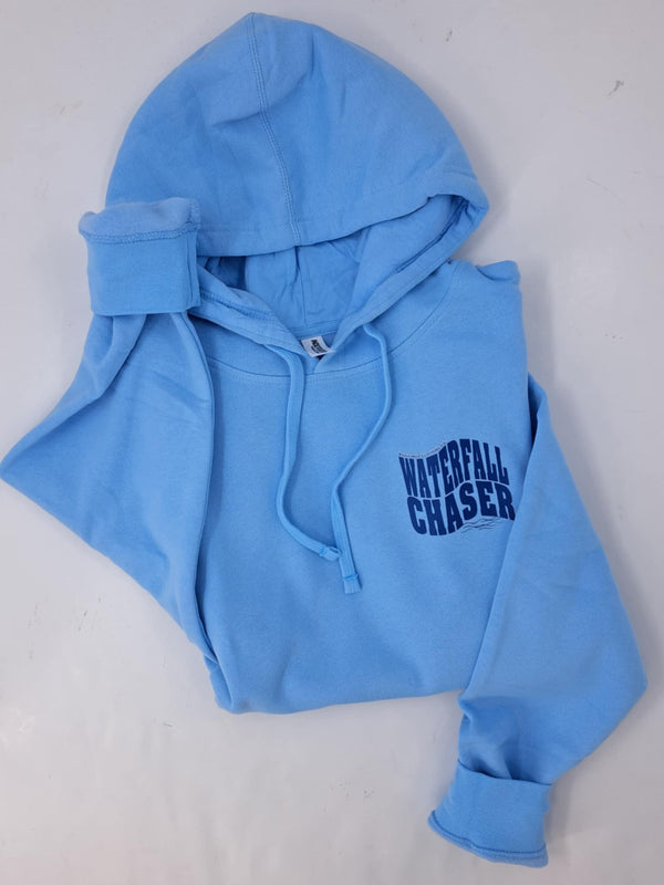 Waterfall Chaser | Hoodie Blue Aqua | Independant Brand