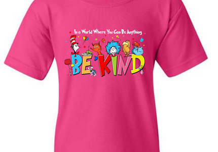 YOUTH - Be Kind | Pink Shirt Day - Heliconia