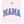 Mama Floral Varsity | Comfort Colors TShirt