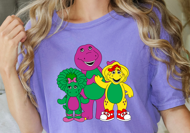 Barney Inpsired Comfort Colours TShirt