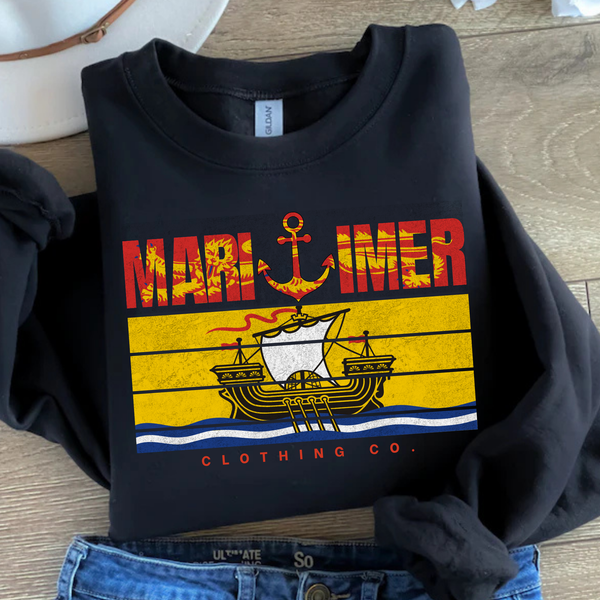 NB Maritimer Limited Edition Flag | Crewneck Black