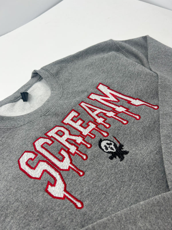 Scream Embroidered | Graphite