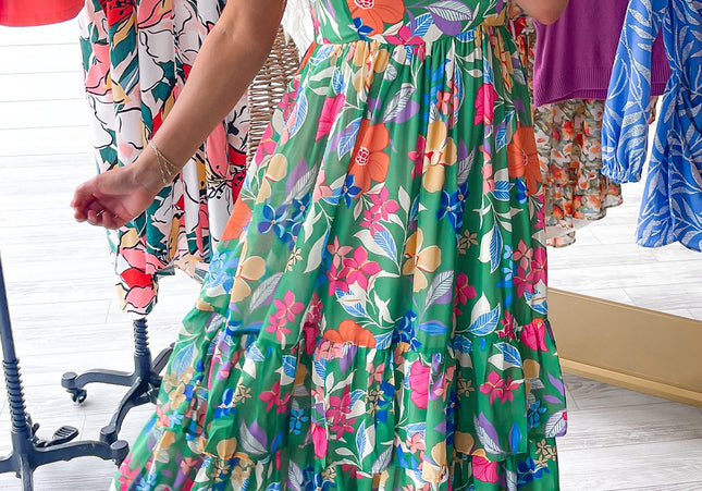 Bethany Floral Maxi Dress