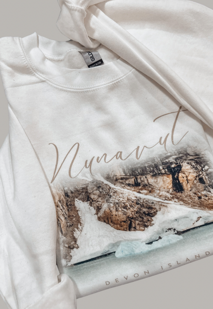 Nunavut Watercolour Crewneck