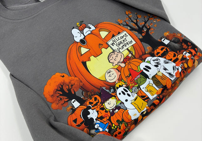 The Great Pumpkin Charlie Brown Inspired Crewneck