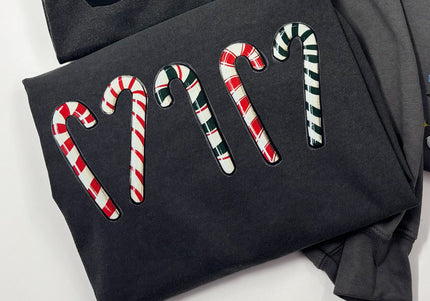 Candy Canes Comfort Colours TShirt