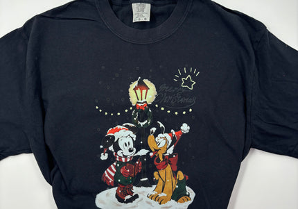 Merry Mouse Christmas Comfort Colours Tshirt