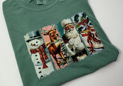 Christmas Vintage Comfort Colours TShirt