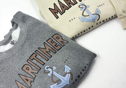 Maritimer Anchor Varsity Crewneck