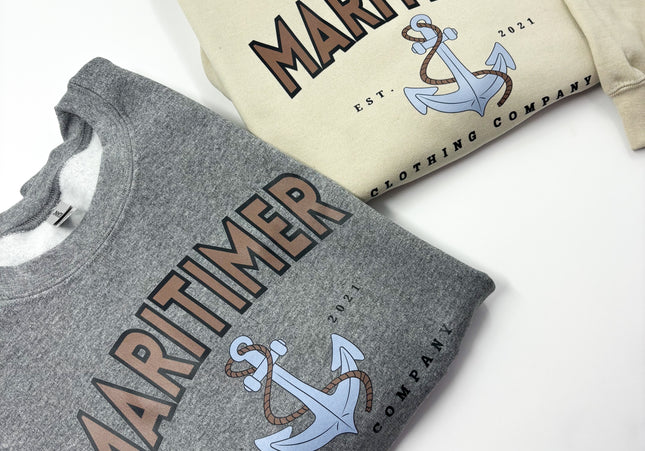 Maritimer Anchor Varsity Crewneck