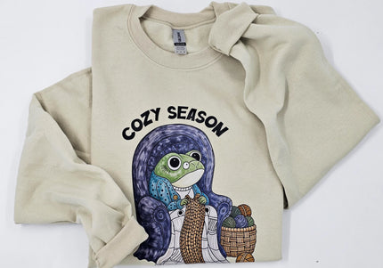 Cozy Season Froggy Crewneck