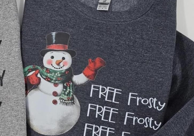 Christmas with Kranks Free Frosty Crewneck