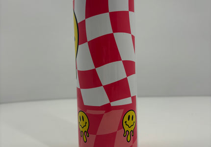 Checkered Smile Tumbler