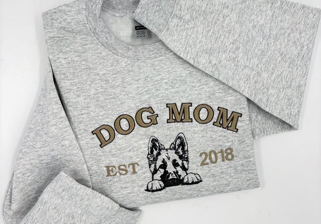 Custom Dog Mom Embroidered