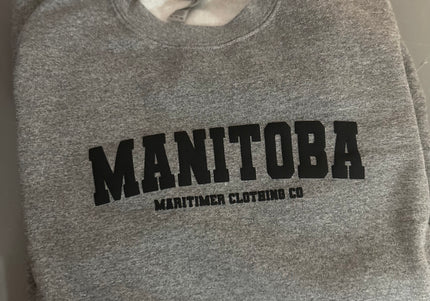 Manitoba Maritimer Puff Print Crewneck | Hoodie