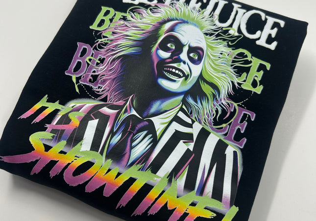 Beetlejuice Inspired Crewneck