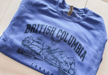 British Columbia Canada Crewneck