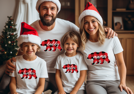 Bear Family Matching Tees