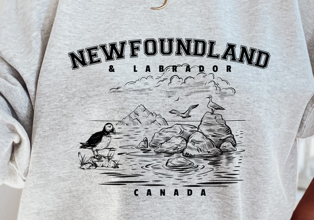 Newfoundland and Labrador Canada Crewneck