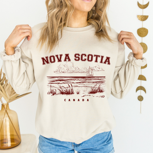 Nova Scotia Canada Crewneck