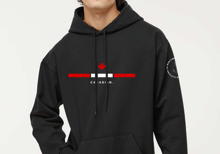 Canadian | King Fashion 100% Canadian Made | Hoodie Black