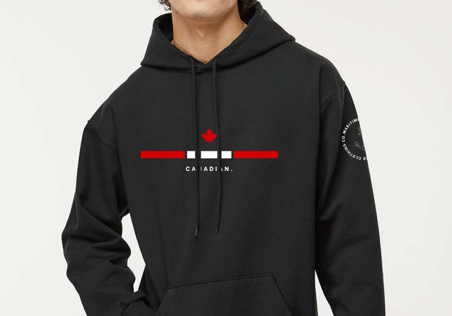 Canadian | King Fashion 100% Canadian Made | Hoodie Black