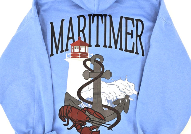 Maritimer Collage Hoodie