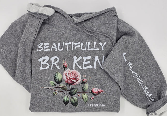 Beautifully Broken | Hoodie Graphite