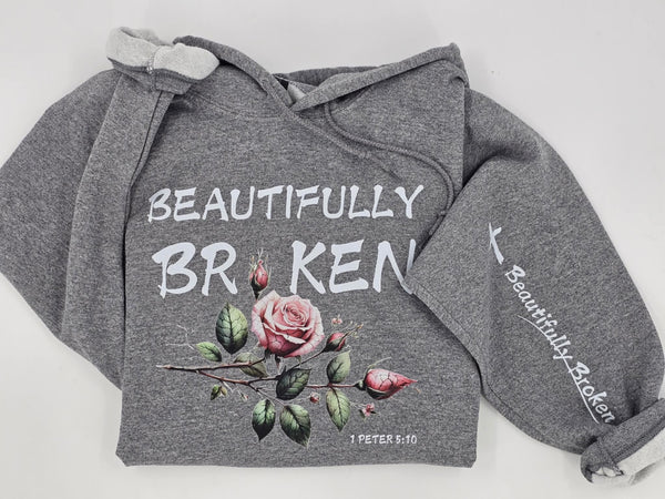 Beautifully Broken | Hoodie Graphite