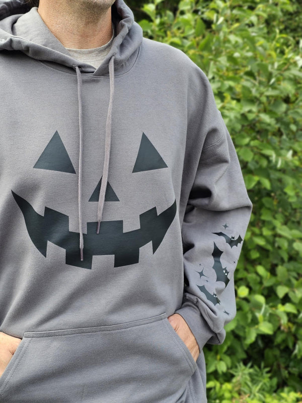 Pumpkin Bats | Hoodie Charcoal