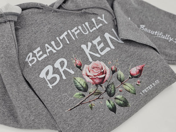 Beautifully Broken | Hoodie Graphite