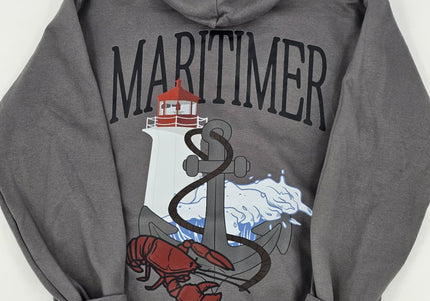 Maritimer Collage Hoodie