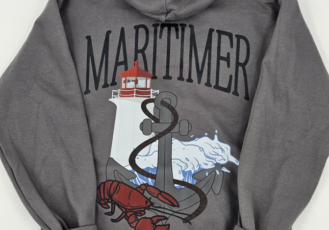 Maritimer Collage Hoodie