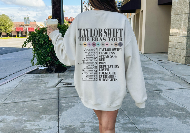 Swift The Eras Tour Crewneck | TShirt