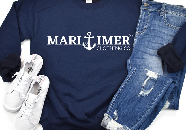 Maritimer Classic Logo Crewneck Sweater