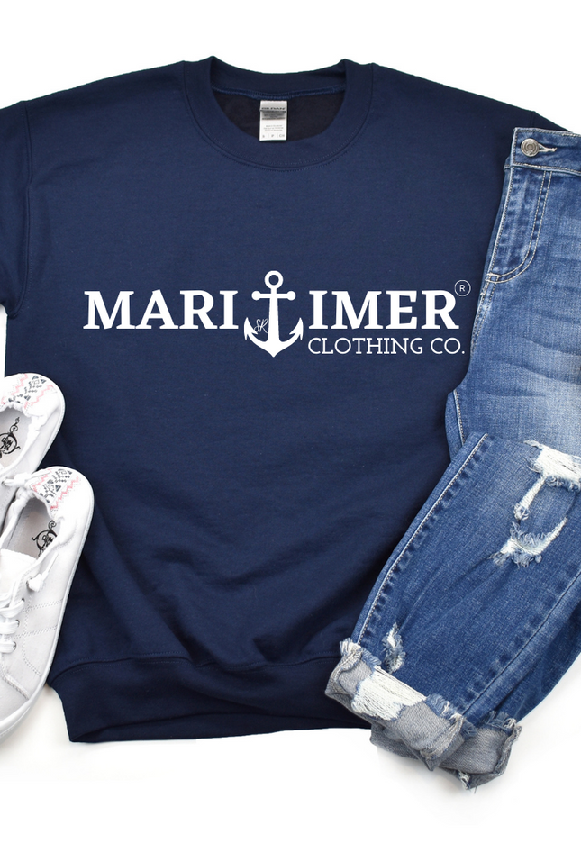 Maritimer Classic Logo Crewneck Sweater