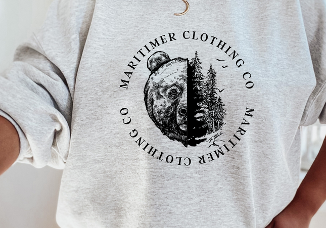 Maritimer Wilderness Logo Crewneck Sweater