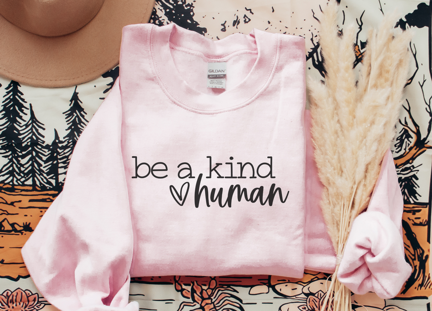 Be A Kind Human Crewneck Sweater